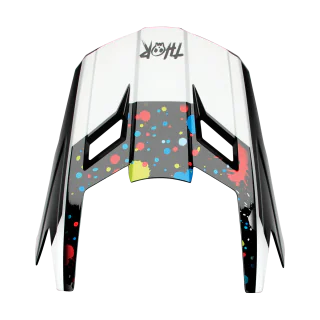 Thor Kinder Helmklep Fleet Splat - Zwart