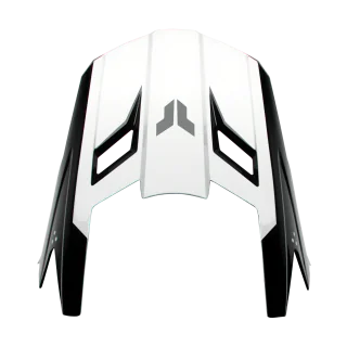 Thor Kinder Helmklep Fleet Storm - Zwart / Wit
