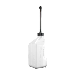 Tuff Jug Benzinekan Gen 3 Flexibele Slang met Auto-Stop - Wit / Zwart - 10 L