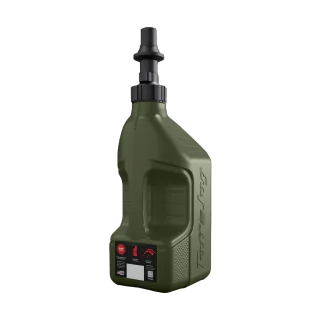 Tuff Jug Benzinekan Gen 3 Snelvuldop - Forest Green / Zwart - 10 L