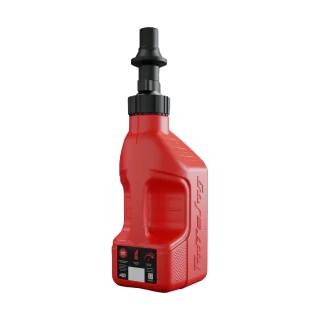 Tuff Jug Benzinekan Gen 3 Snelvuldop - Rood / Zwart - 5 L