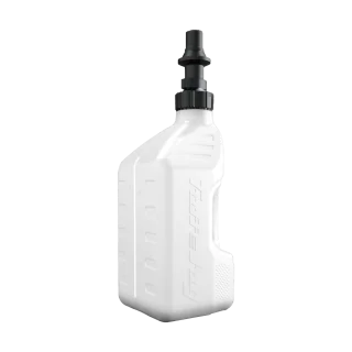 Tuff Jug Benzinekan Gen 3 Snelvuldop - Wit / Zwart - 10 L