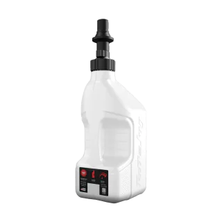 Tuff Jug Benzinekan Gen 3 Snelvuldop - Wit / Zwart - 10 L