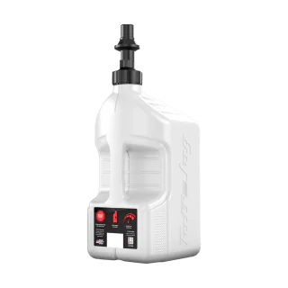 Tuff Jug Benzinekan Gen 3 Snelvuldop - Wit / Zwart - 20 L