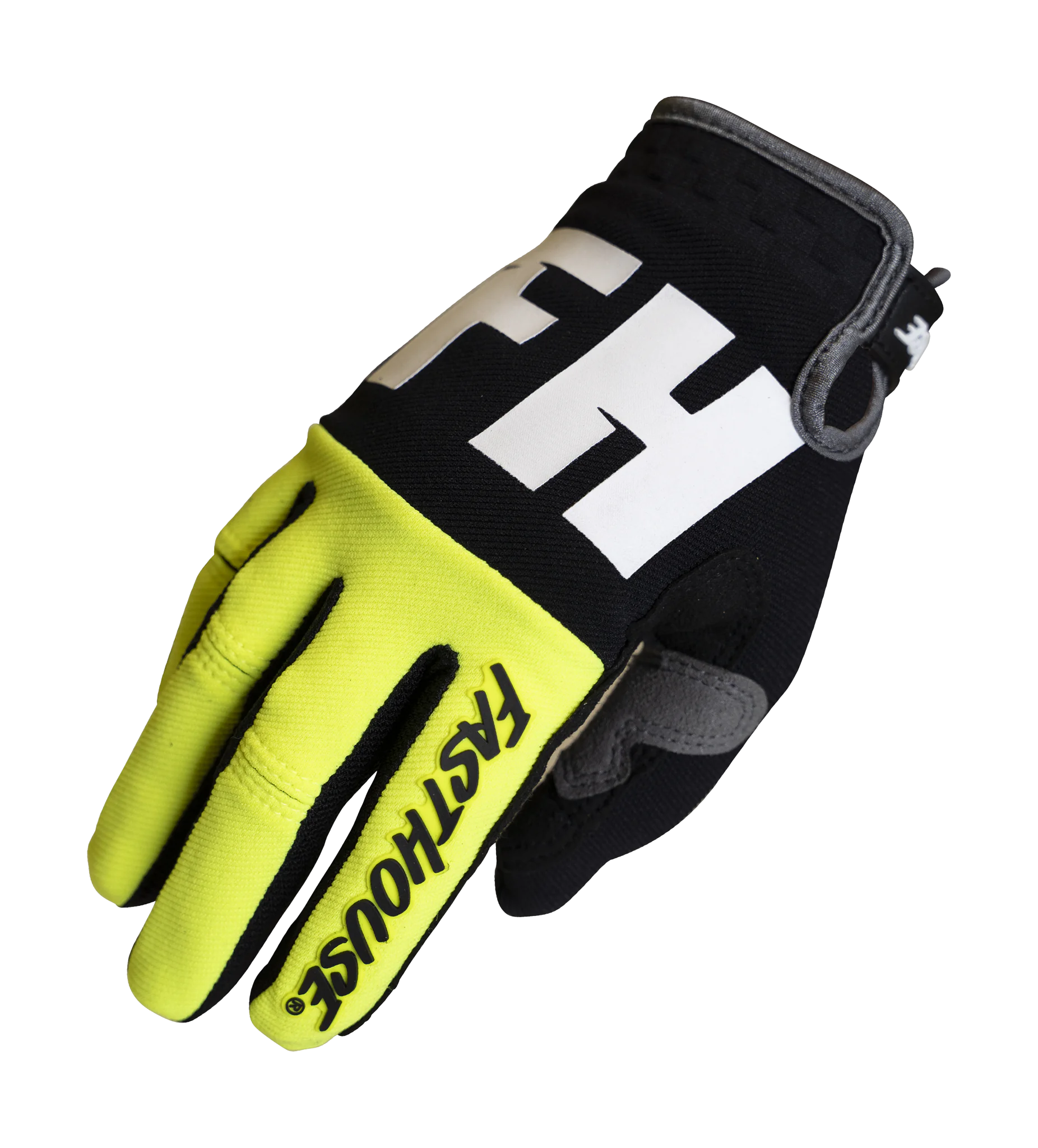 Fasthouse Crosshandschoenen Speed Style Remnant - Zwart / High-vis
