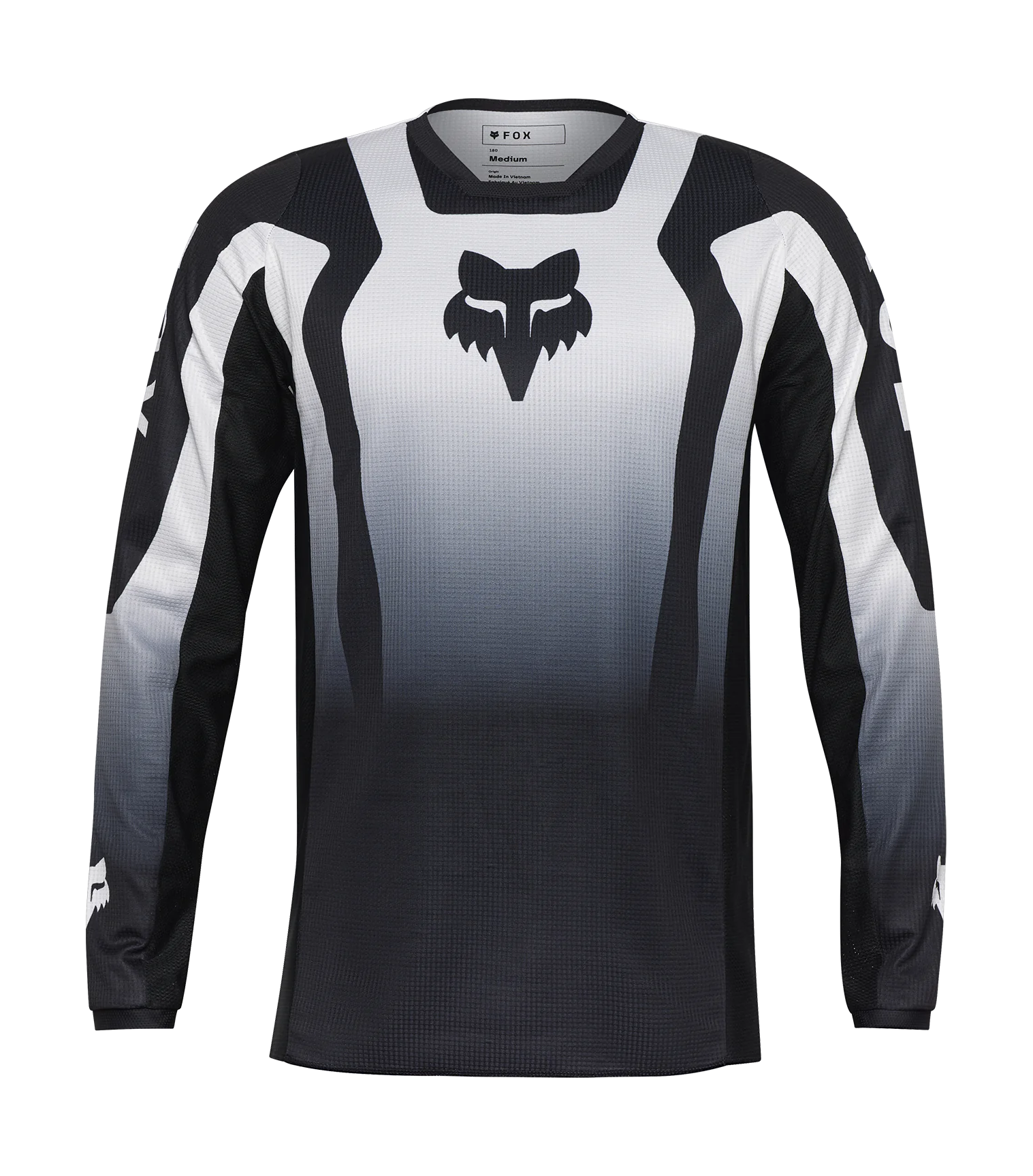 Fox Cross Shirt 180 Lean - Zwart / Wit