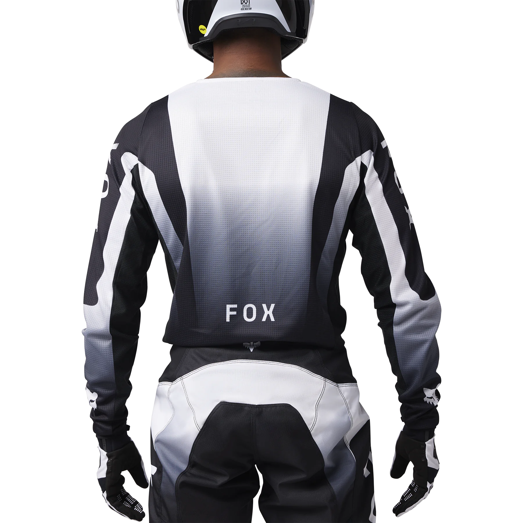 Fox Cross Shirt 180 Lean - Zwart / Wit