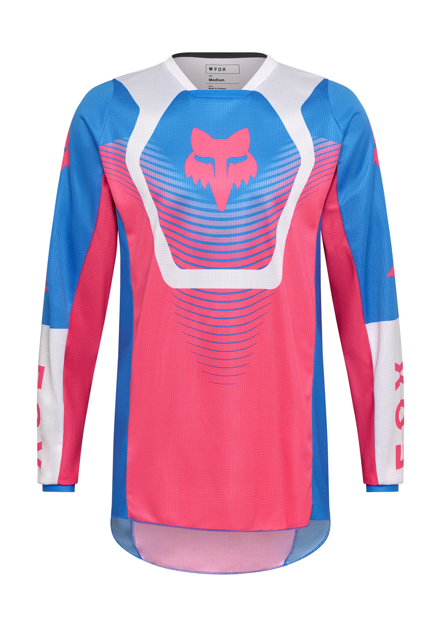 Fox Cross Shirt 2026 180 Collect - Blauw / Roze