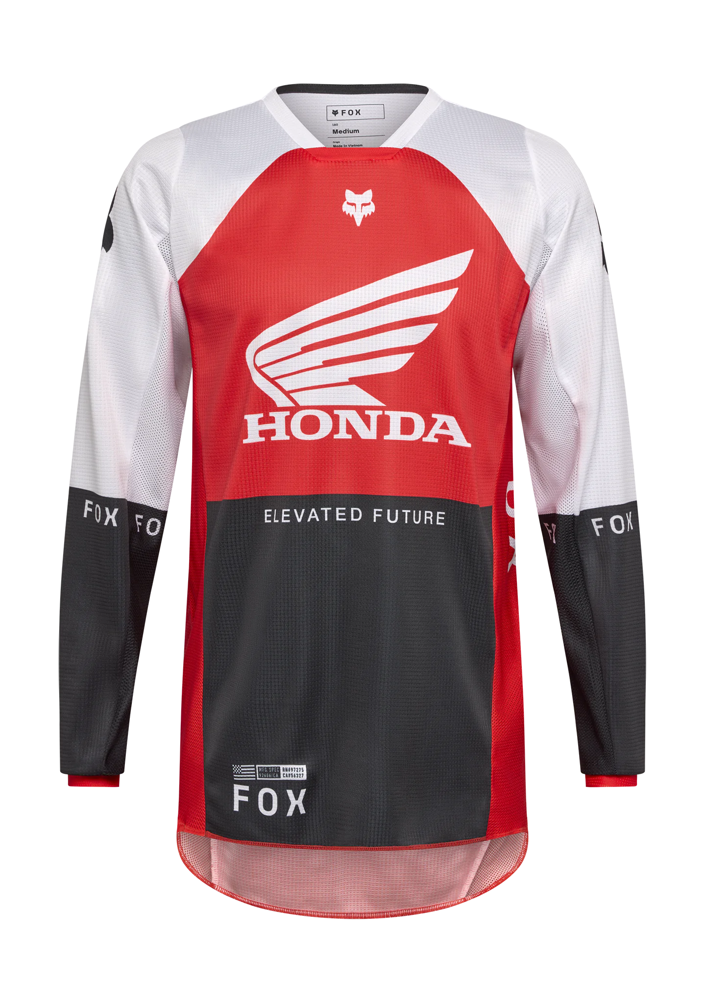 Fox Crosskleding 2026 180 Honda - Fluo Rood