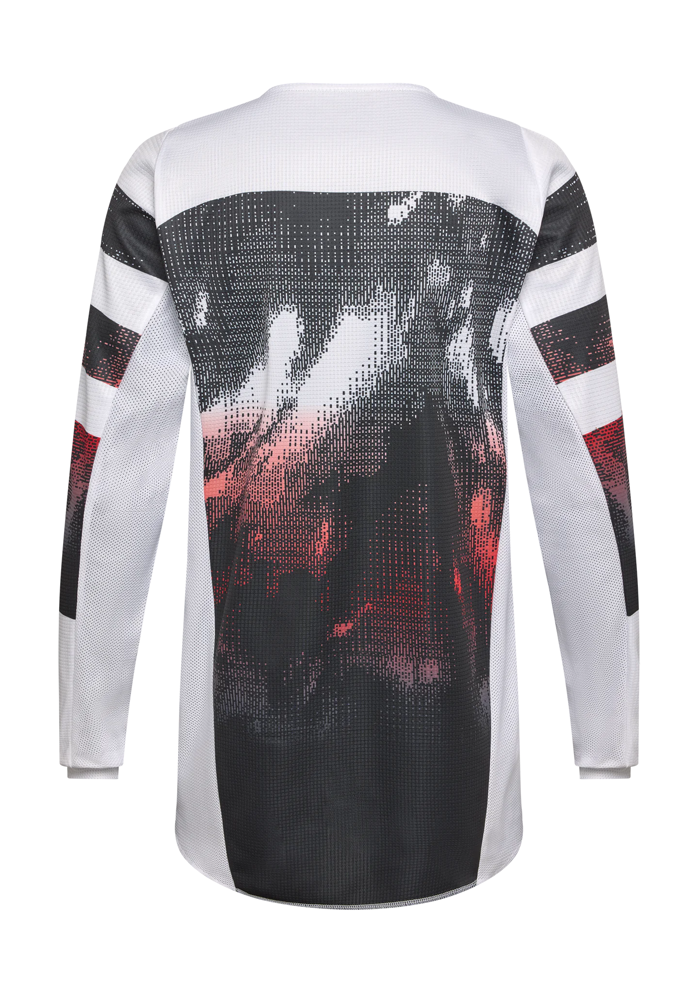 Fox Cross Shirt 2026 180 Kairos - Wit / Fluo Rood