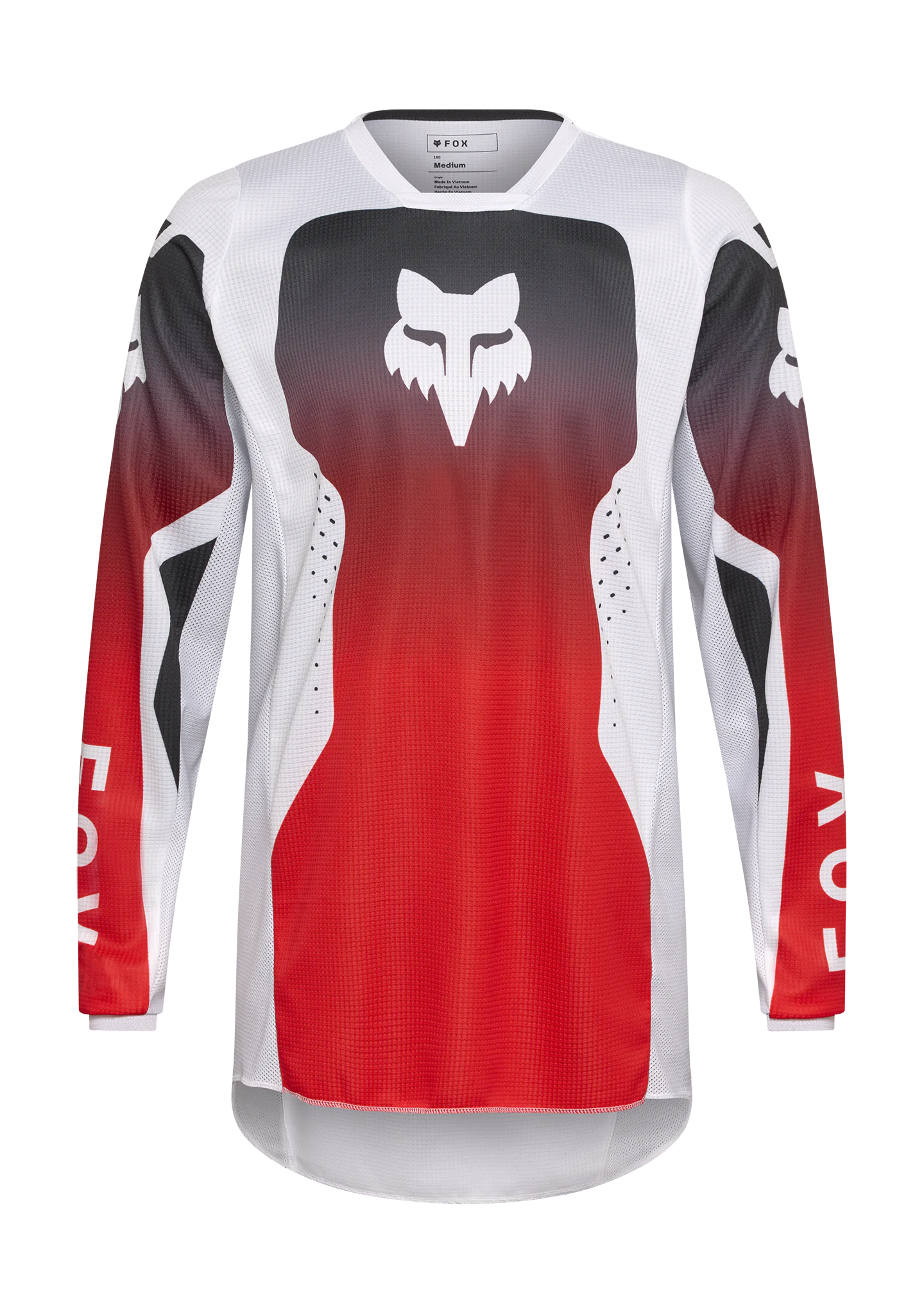 Fox Cross Shirt 2026 180 Shield - Fluo Rood