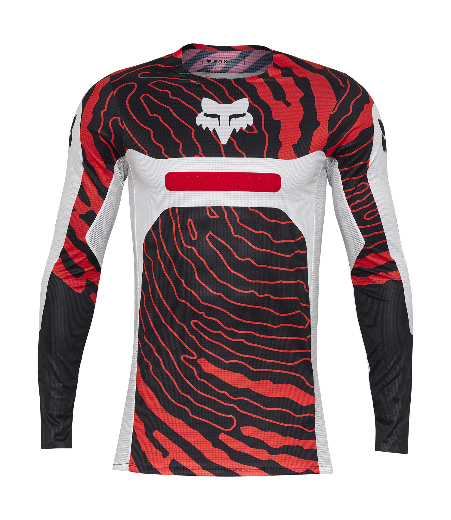 Fox Cross Shirt Flexair Impression - Wit