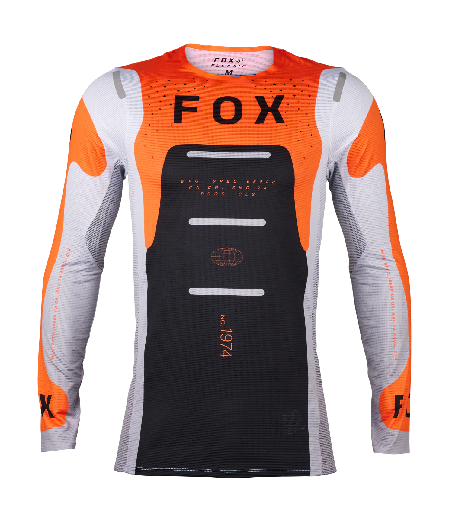 Fox Cross Shirt Flexair Magnetic - Flo Oranje