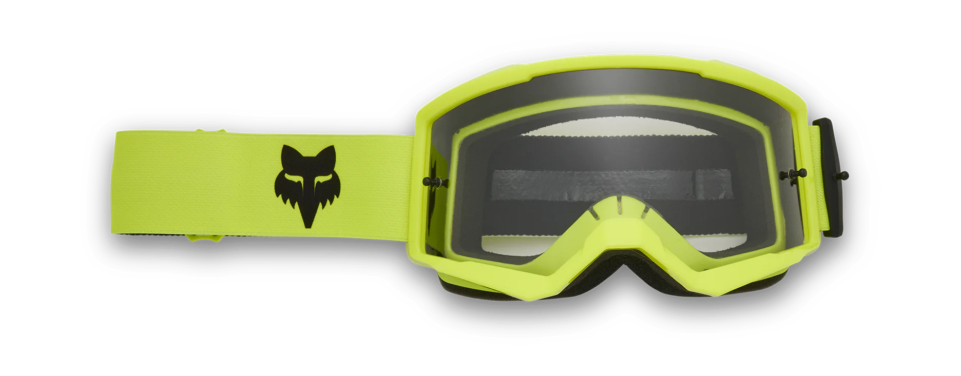 Fox Crossbril Main II Core - Fluo Geel - Clear Lens