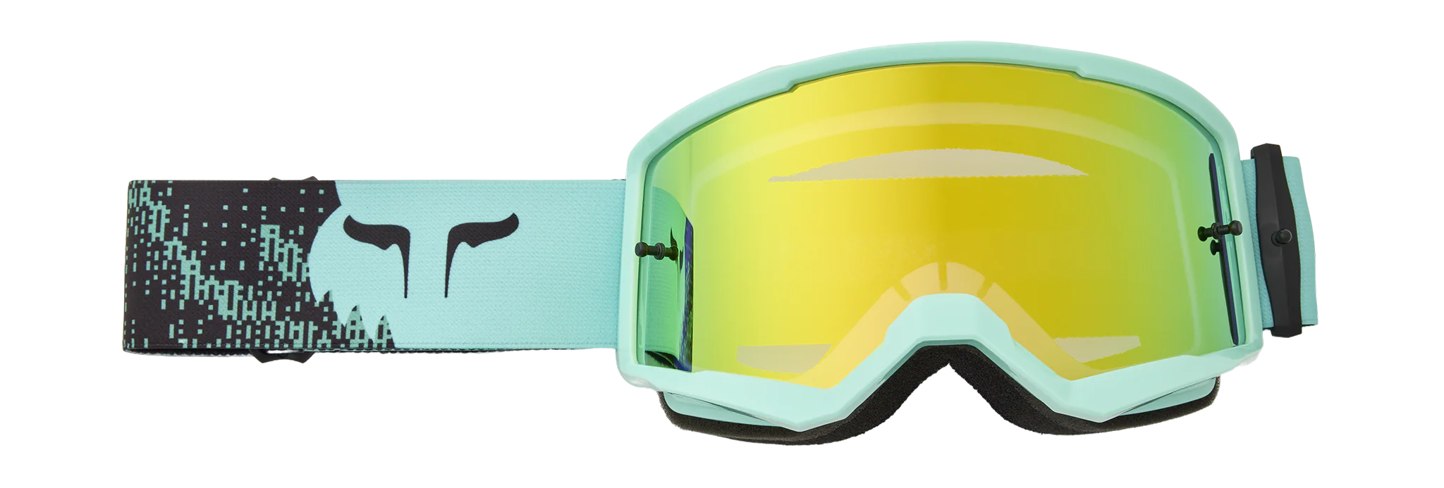 Fox Crossbril Main II Kairos - Turquoise - Groen Spark Lens