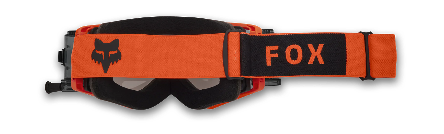 Fox Crossbril Roll-Off Airspace II - Fluo Oranje - Clear Lens