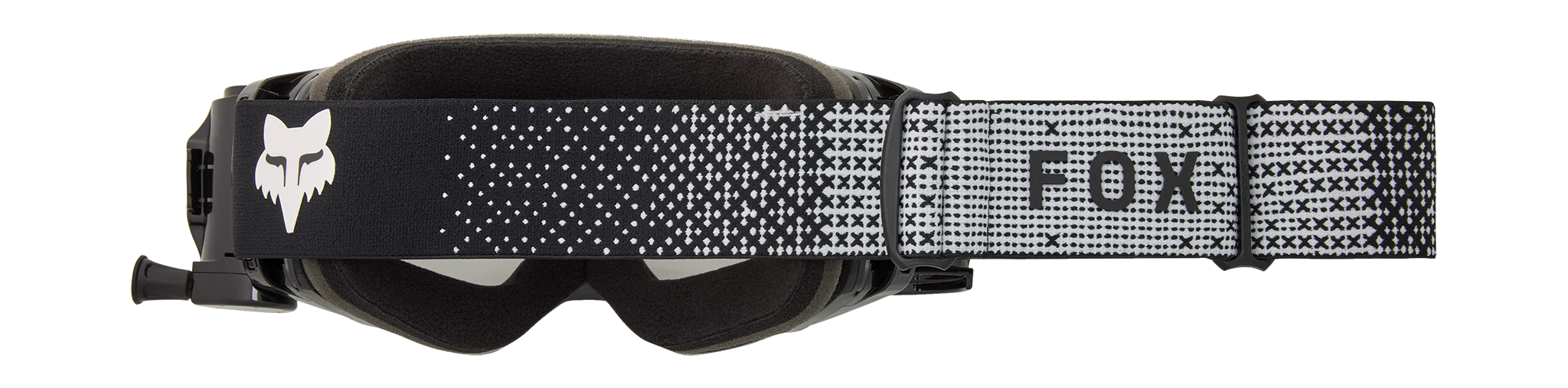 Fox Crossbril Roll-Off Vue - Zwart - Clear Lens
