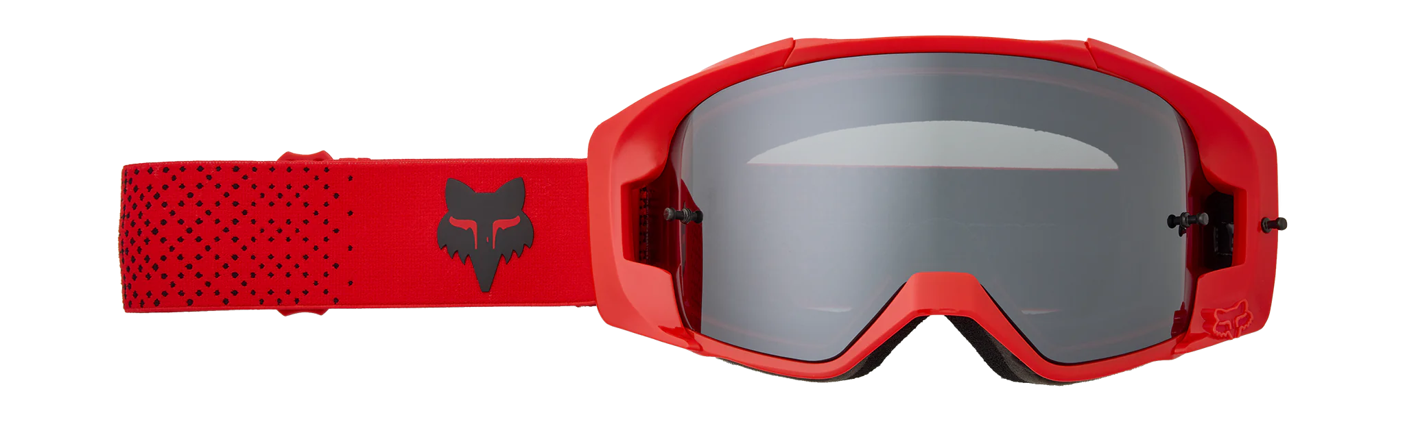 Fox Crossbril Vue Core - Fluo Rood - Chrome Spark Lens