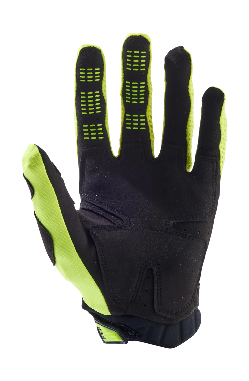 Fox Crosshandschoenen 2026 Pawtector - Zwart / Geel