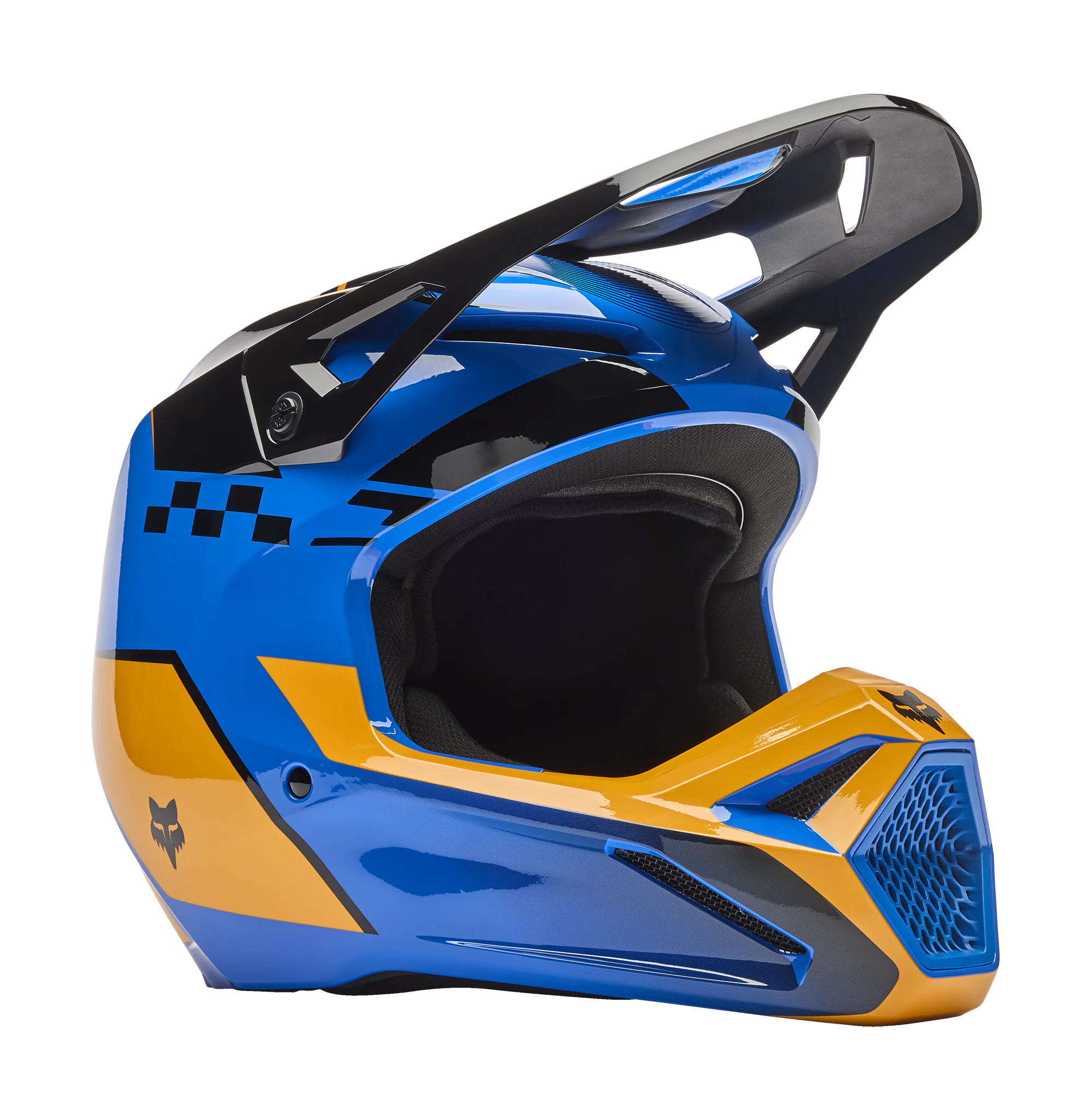 Fox Crosshelm V1 Collect - Blauw