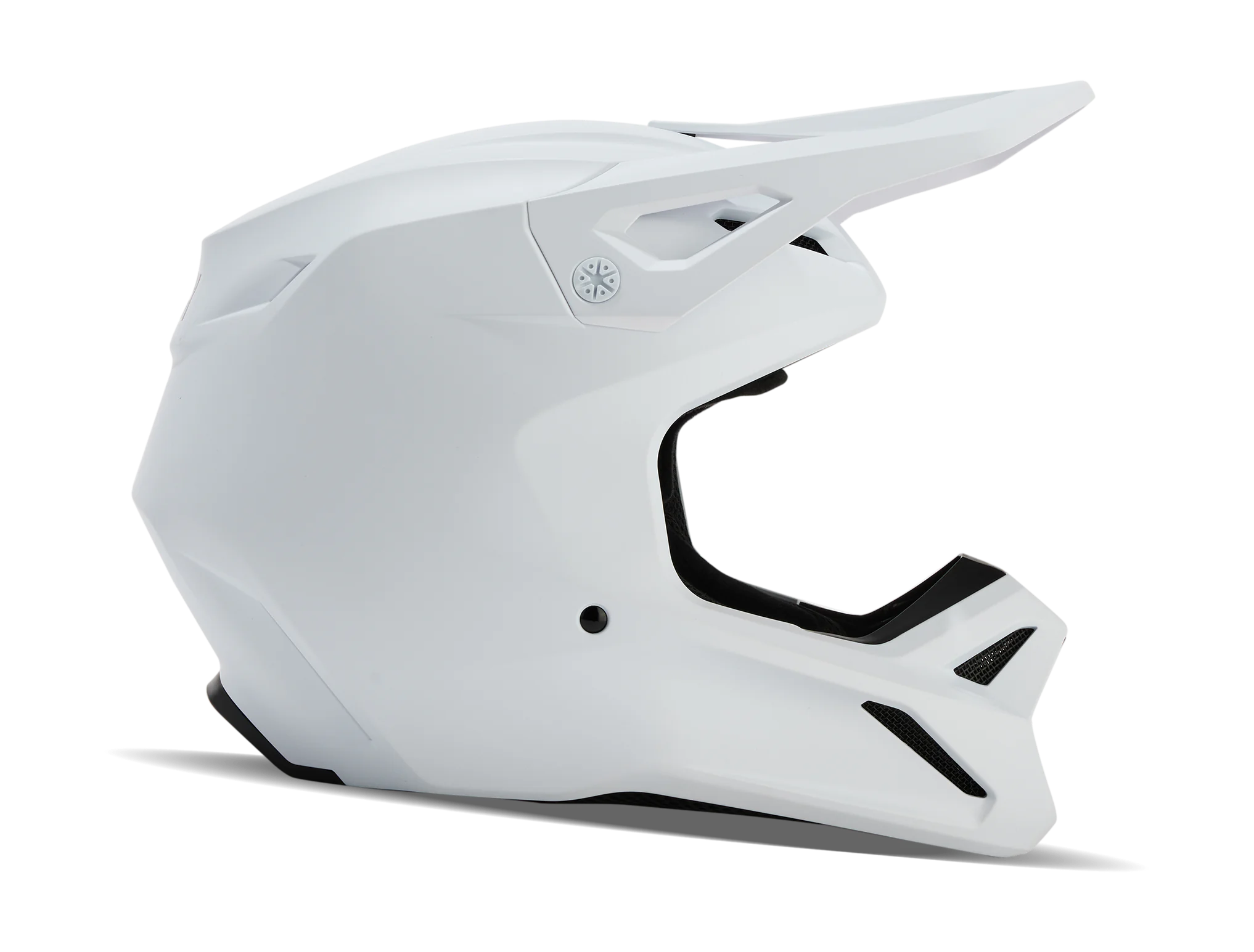 Fox Crosshelm V1 Solid - Mat Wit
