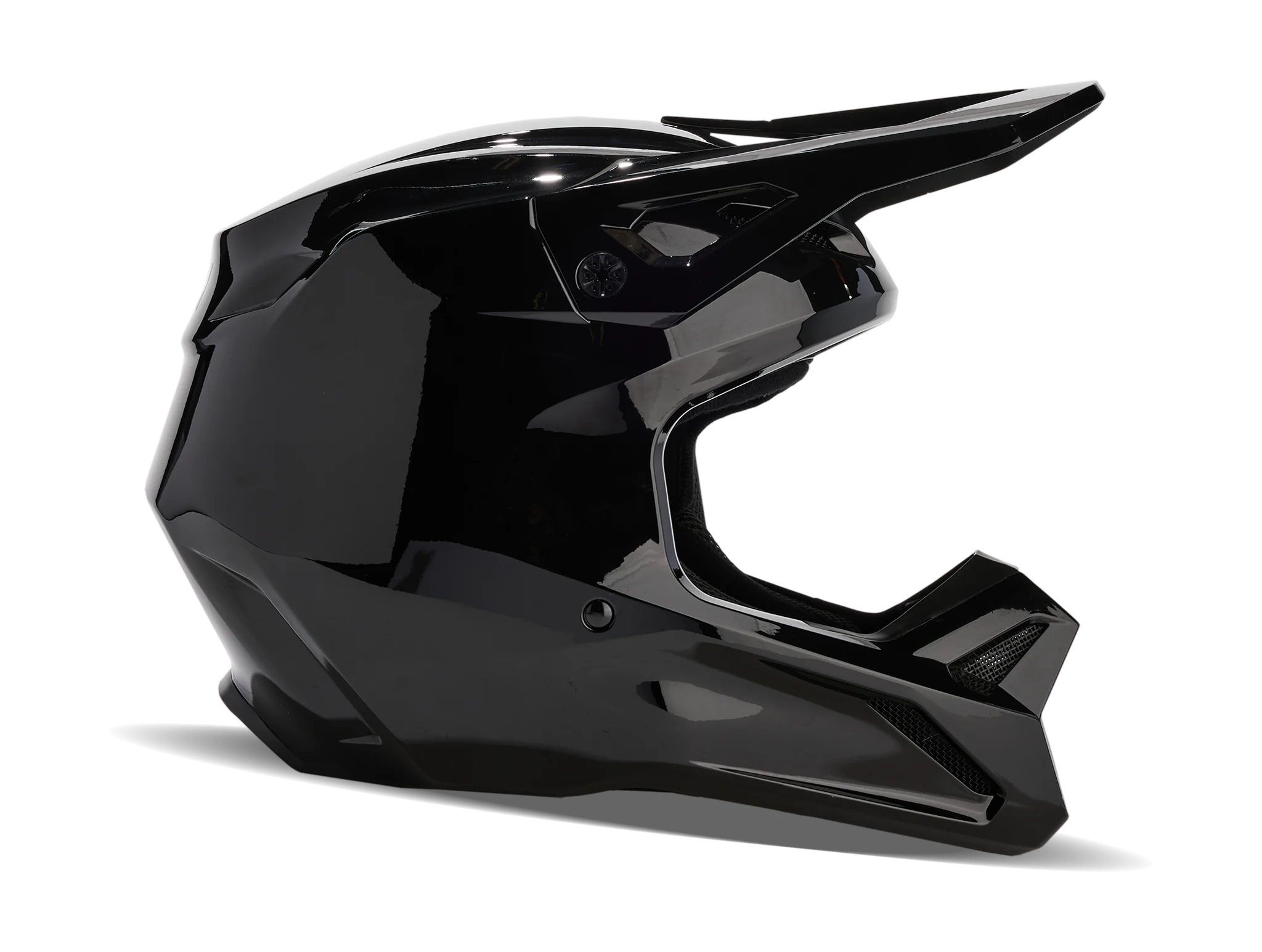 Fox Crosshelm V1 Solid - Zwart