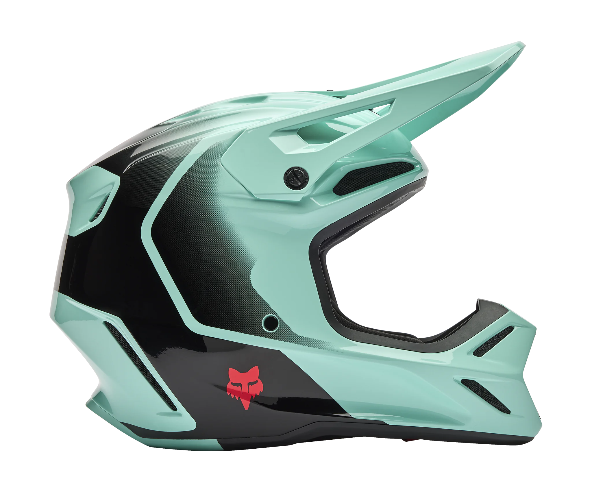 Fox Crosshelm V3 Drip - Turquoise