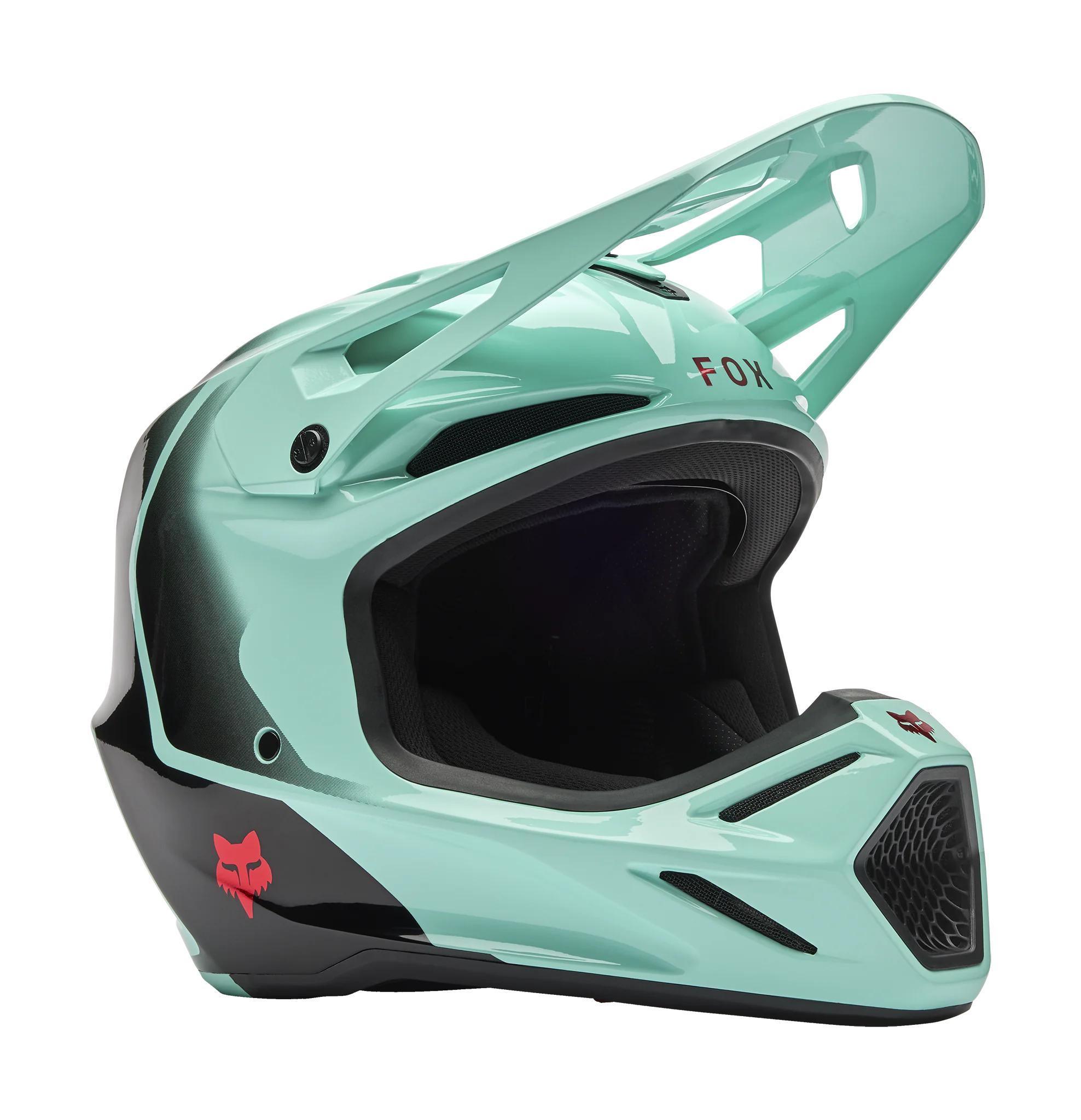 Fox Crosshelm V3 Drip - Turquoise