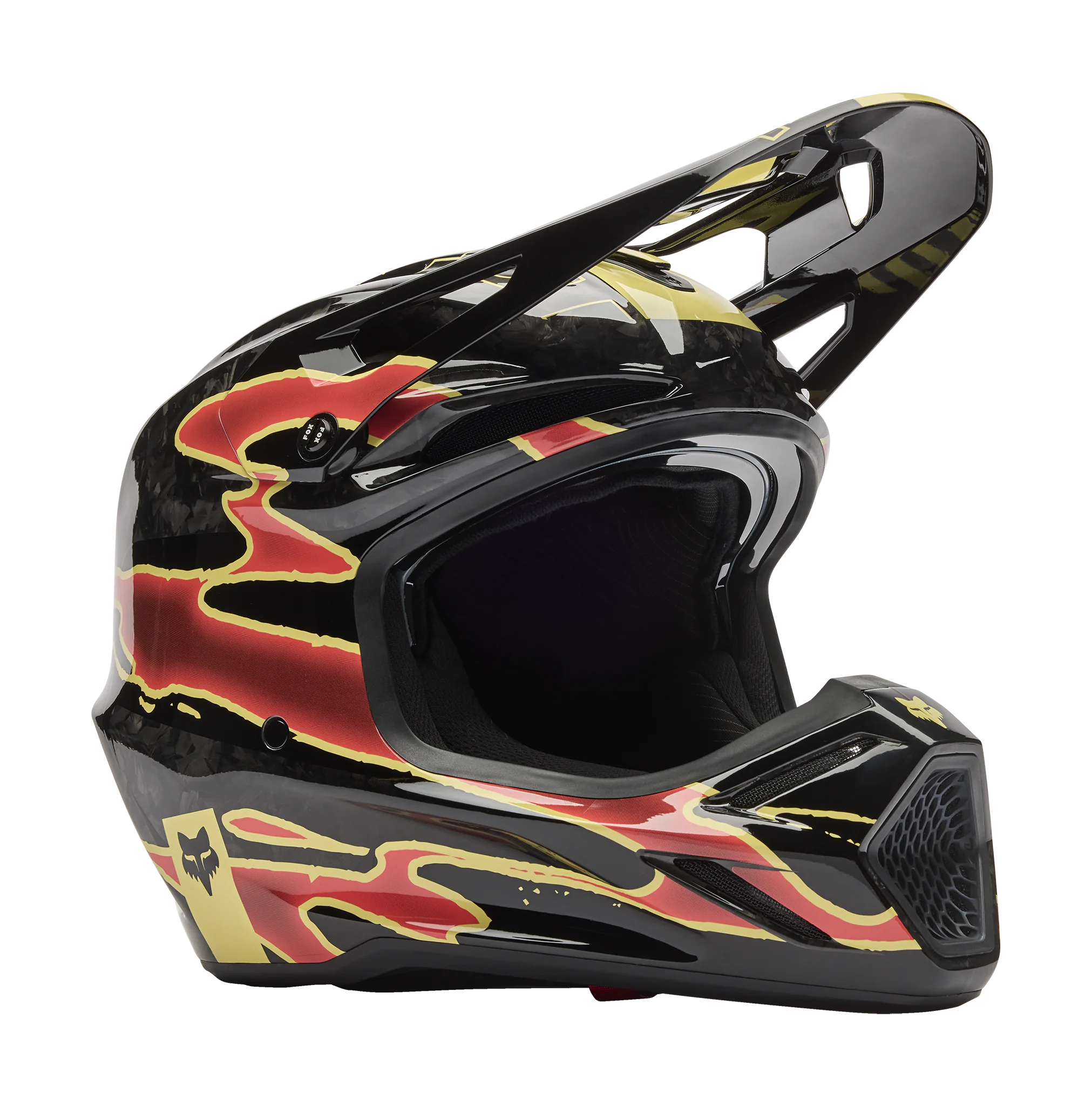 Fox Crosshelm V3 RS Inning - Zwart