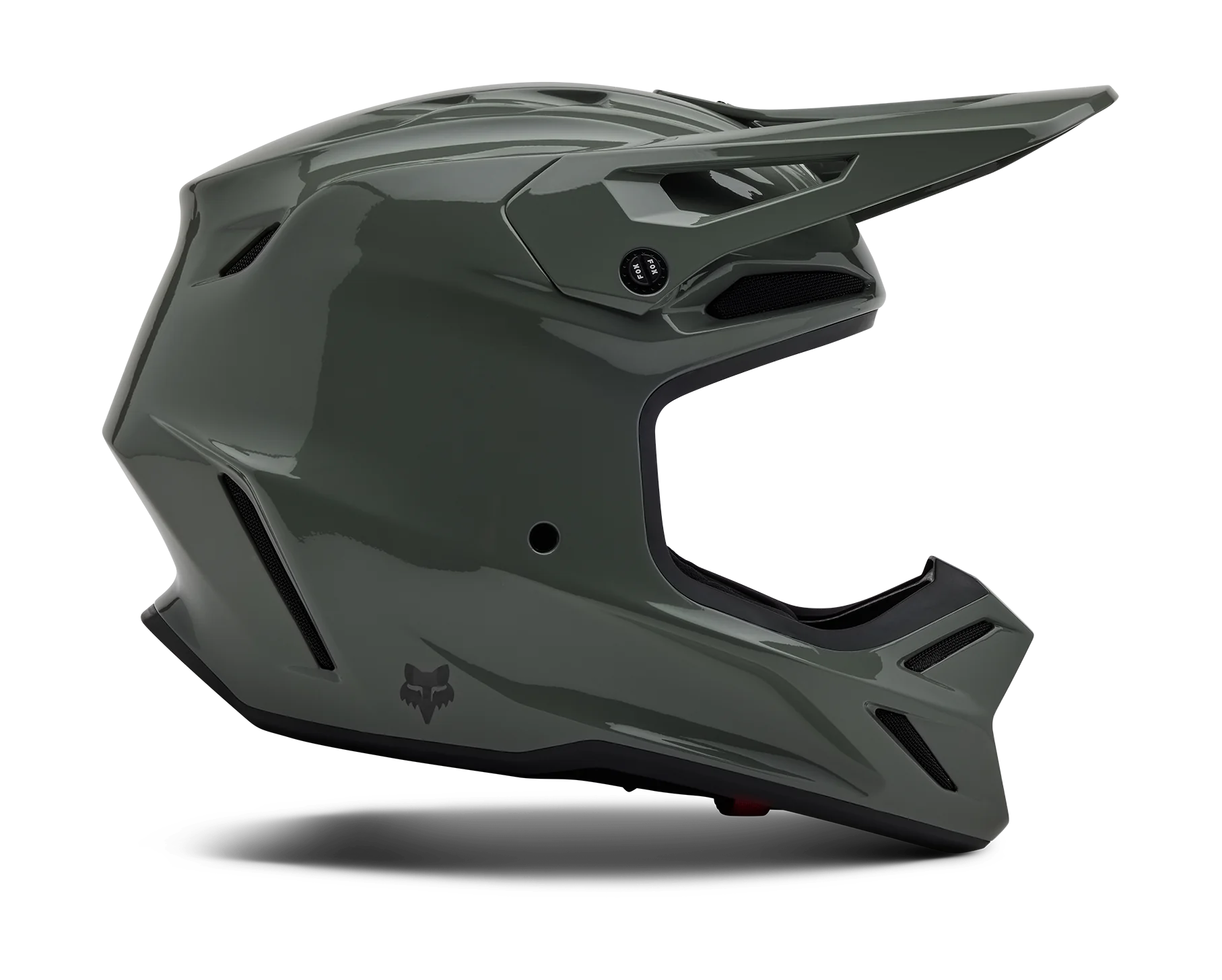 Fox Crosshelm V3 RS Solid - Donker Stone