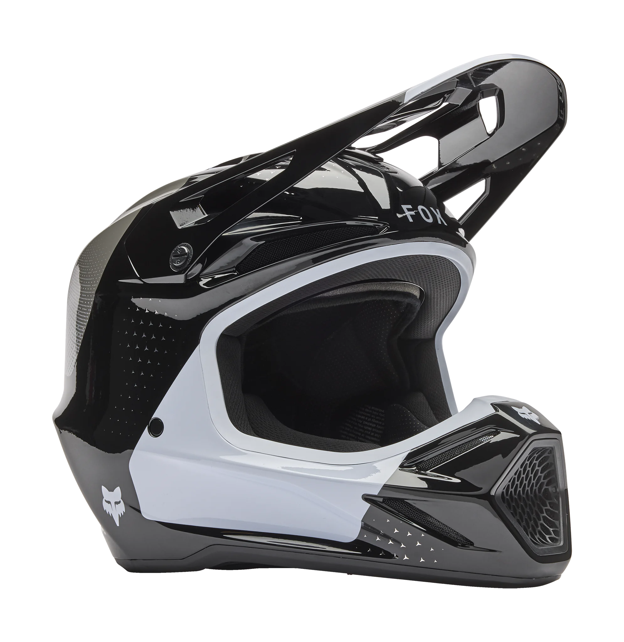 Fox Crosshelm V3 Tine - Zwart
