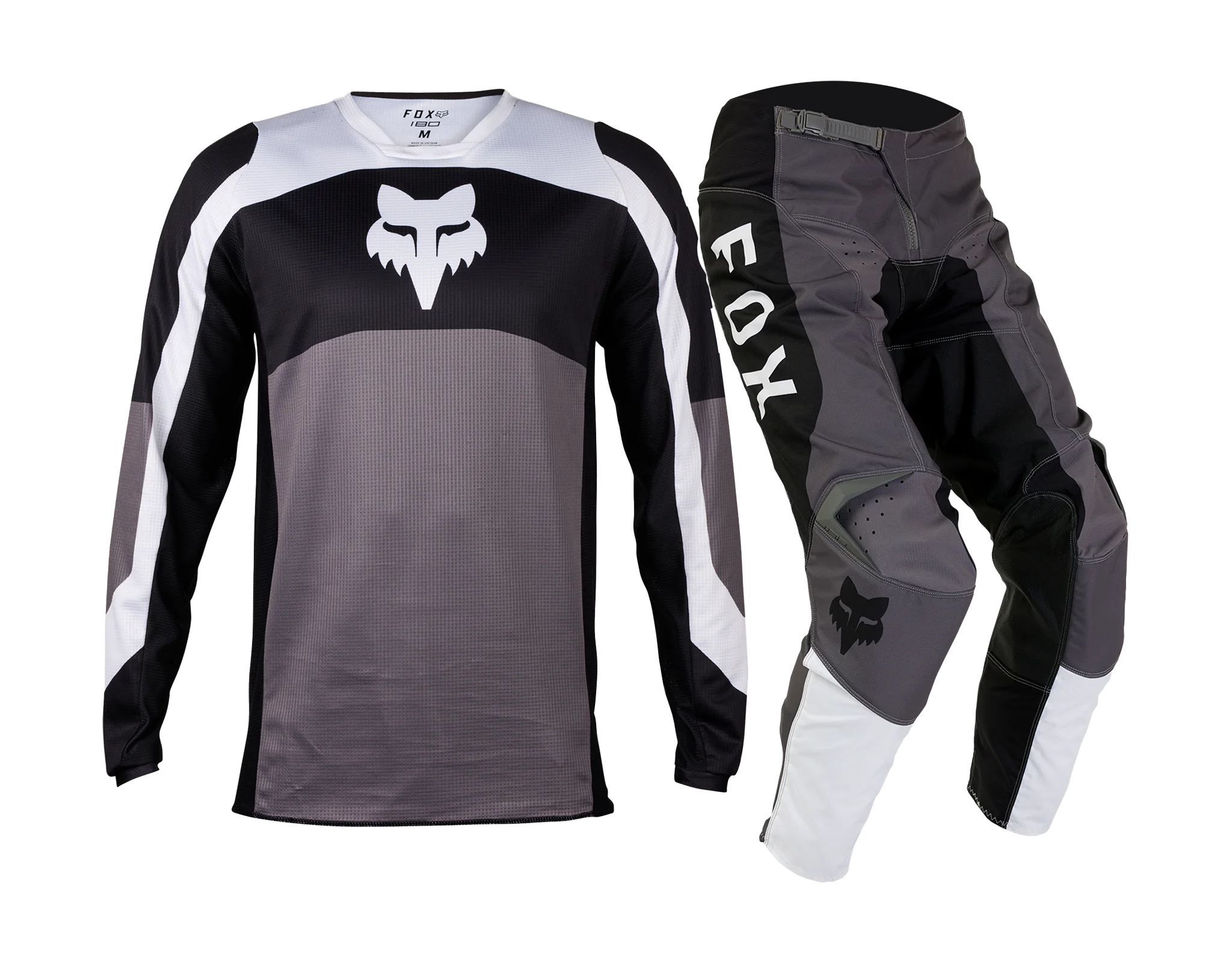 Fox Crosskleding 180 Nitro - Zwart / Grijs