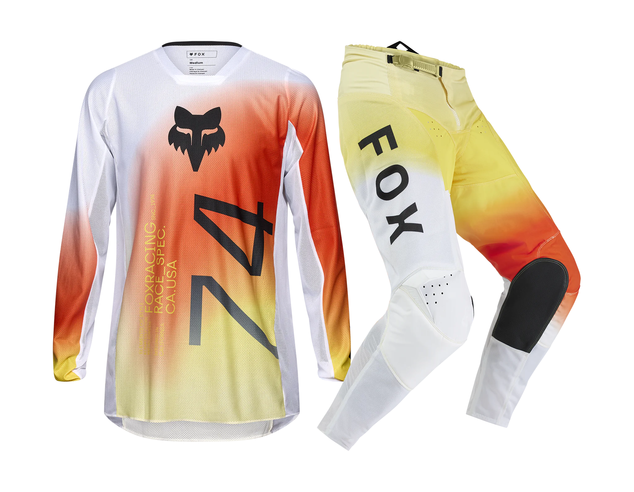 Fox Crosskleding 2026 180 Air Haze - Wit