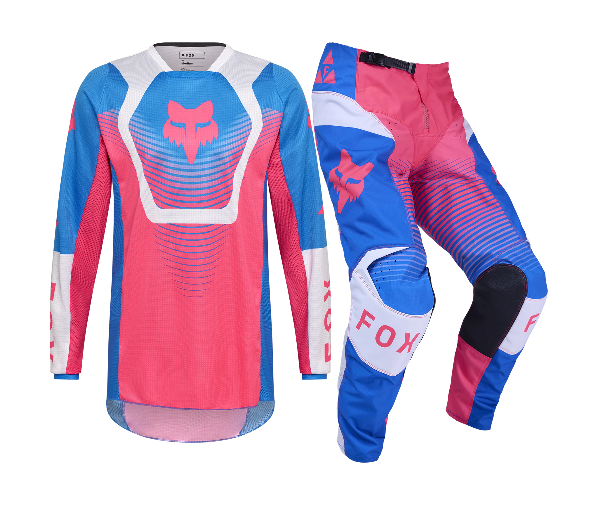 Fox Crosskleding 2026 180 Collect - Blauw / Roze