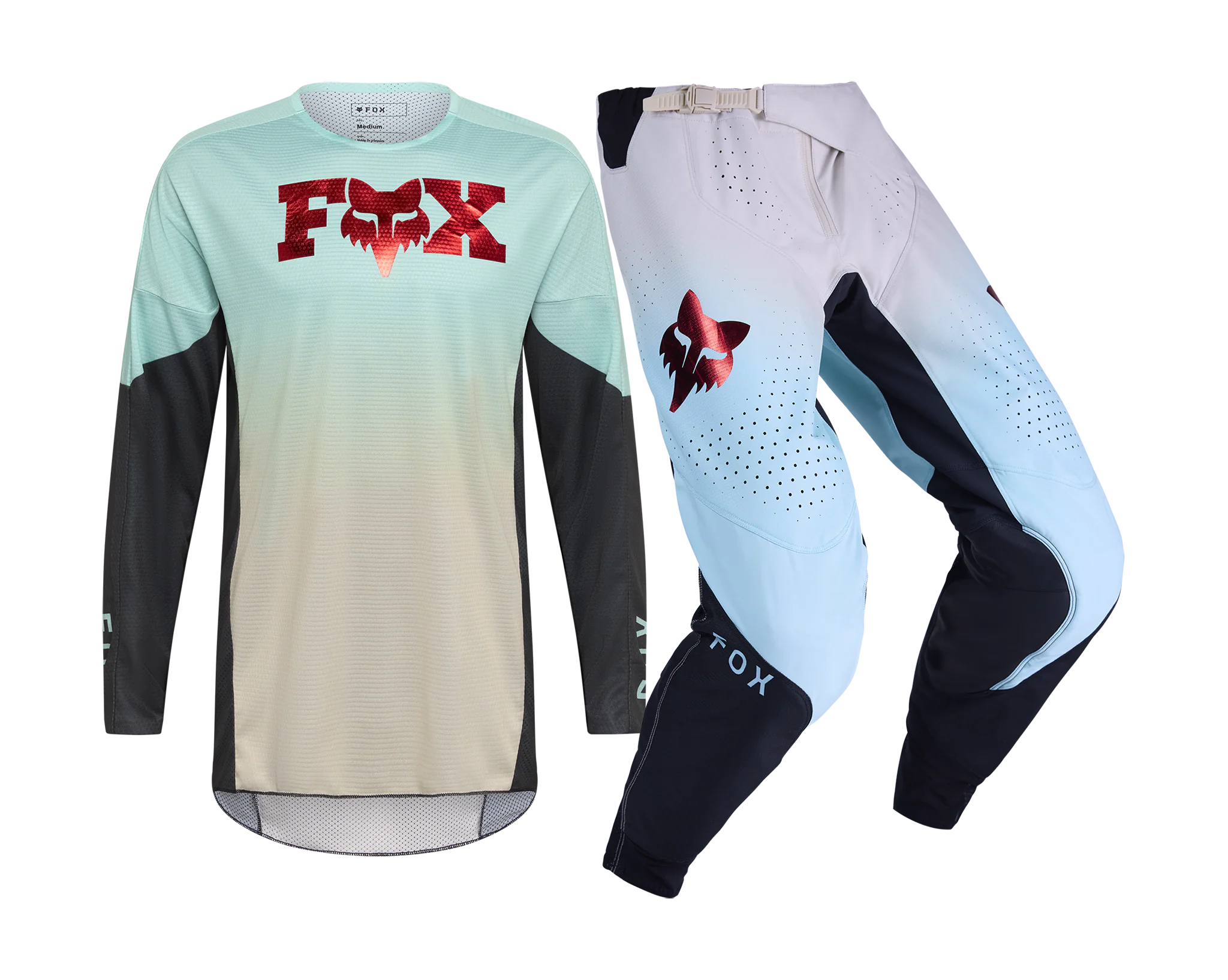 Fox Crosskleding 2026 360 Drip - Turquoise