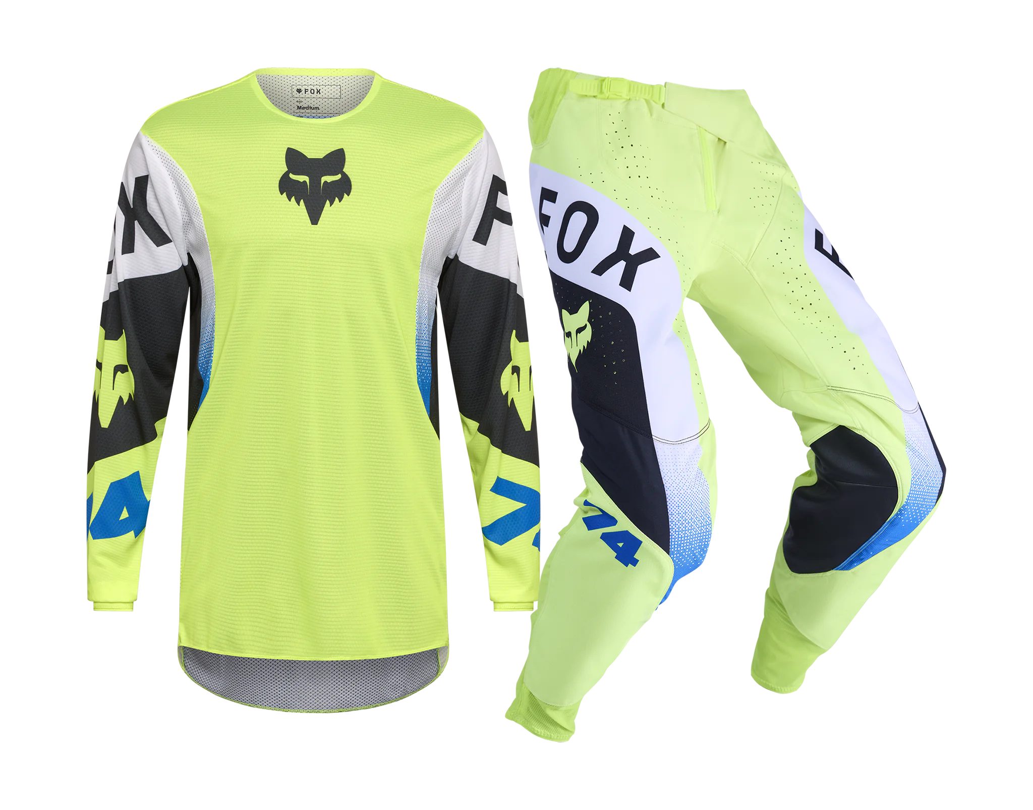 Fox Crosskleding 2026 360 Tine - Fluo Geel