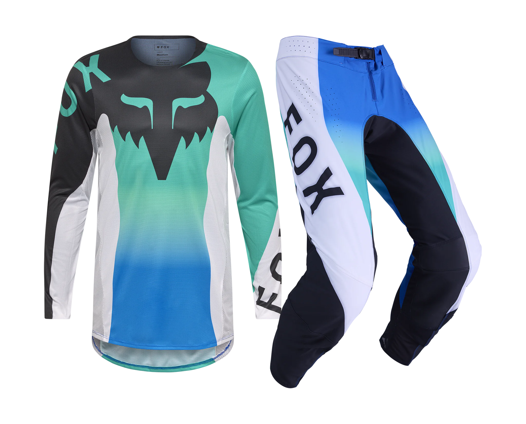 Fox Crosskleding 2026 Flexair Spire - Aqua