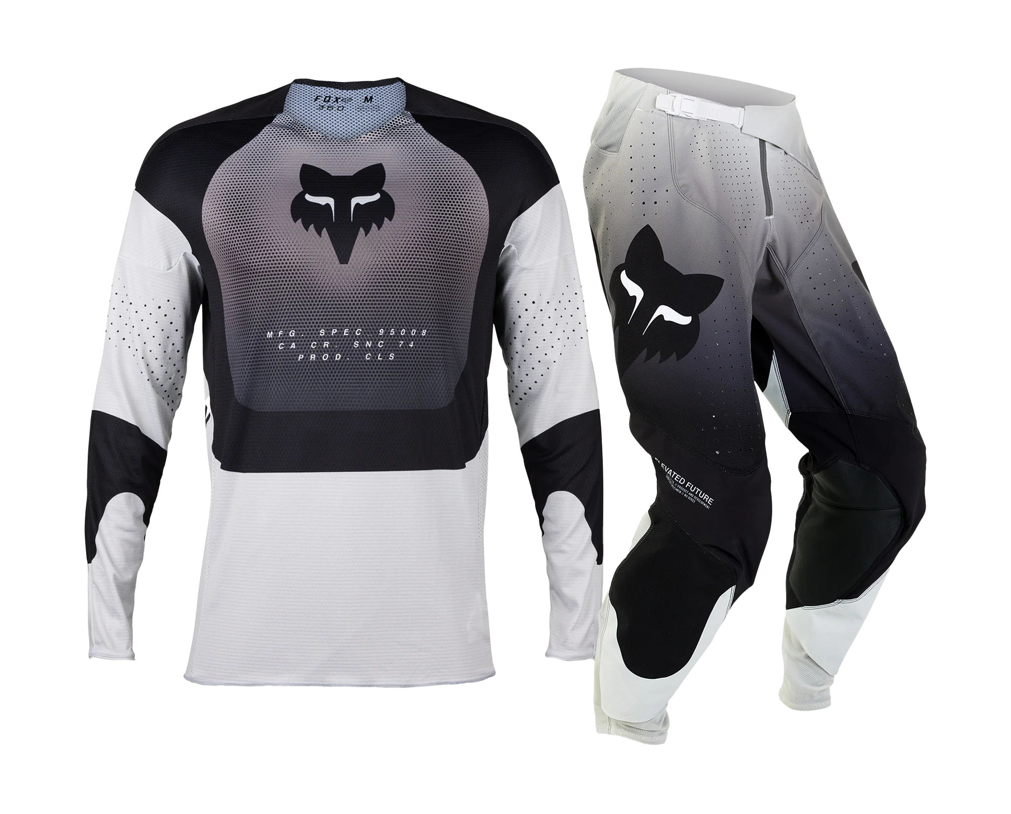Fox Crosskleding 360 Revise - Zwart / Grijs
