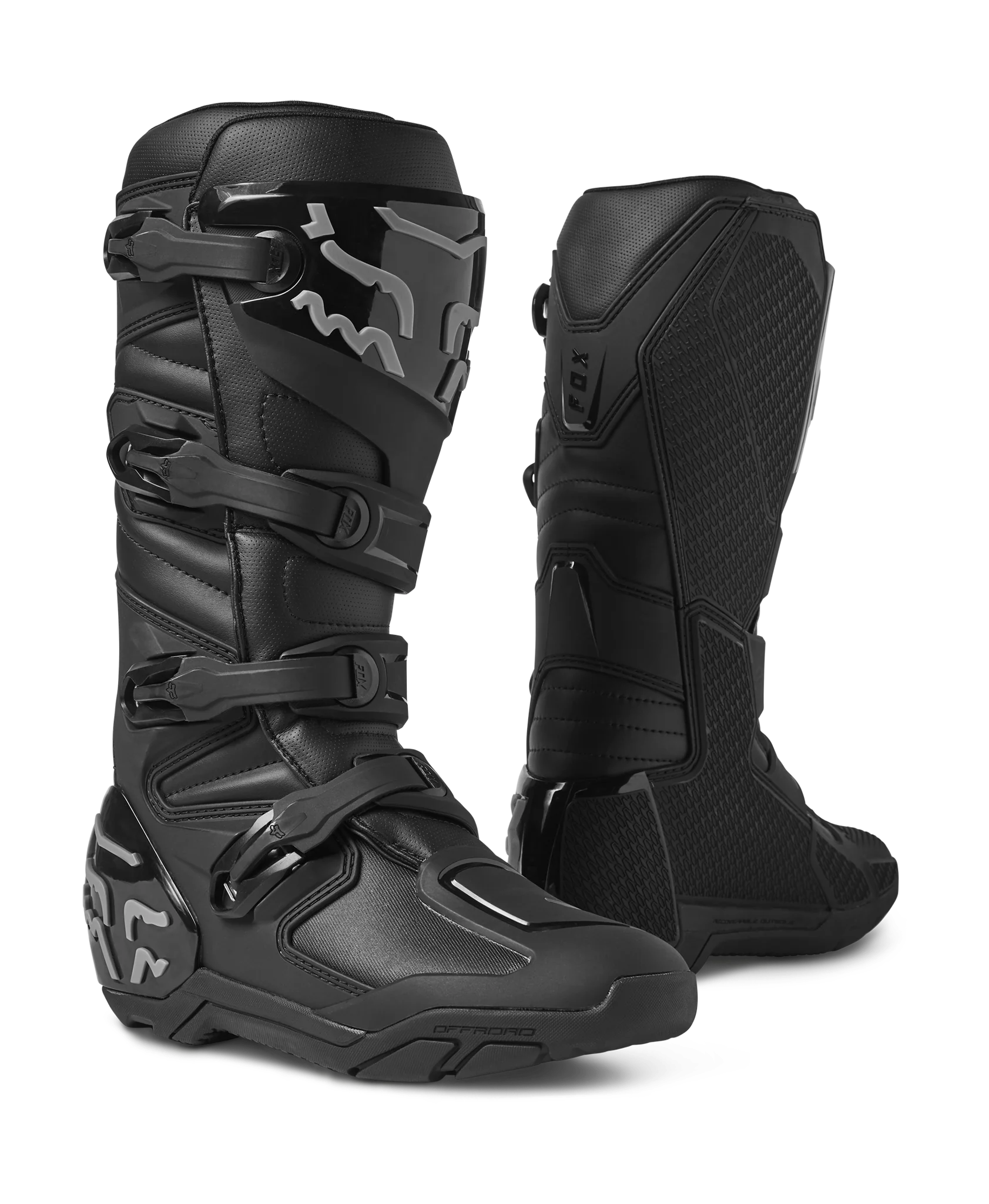 Fox Crosslaarzen Comp X - Zwart