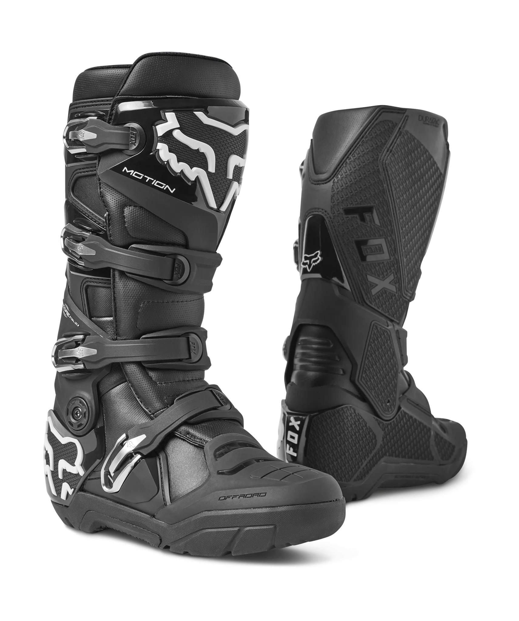 Fox Crosslaarzen Motion X - Zwart