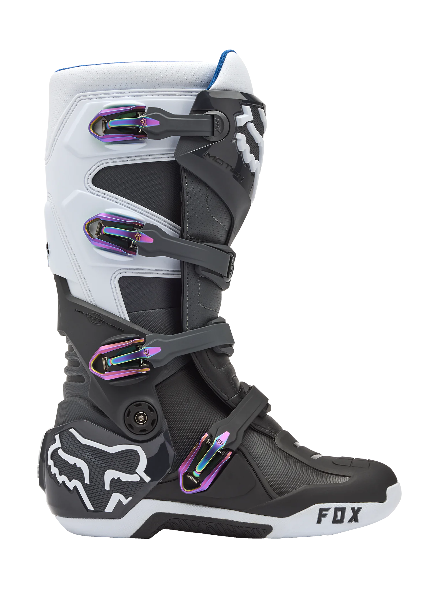 Fox Crosslaarzen Motion - Zwart / Grijs / Wit