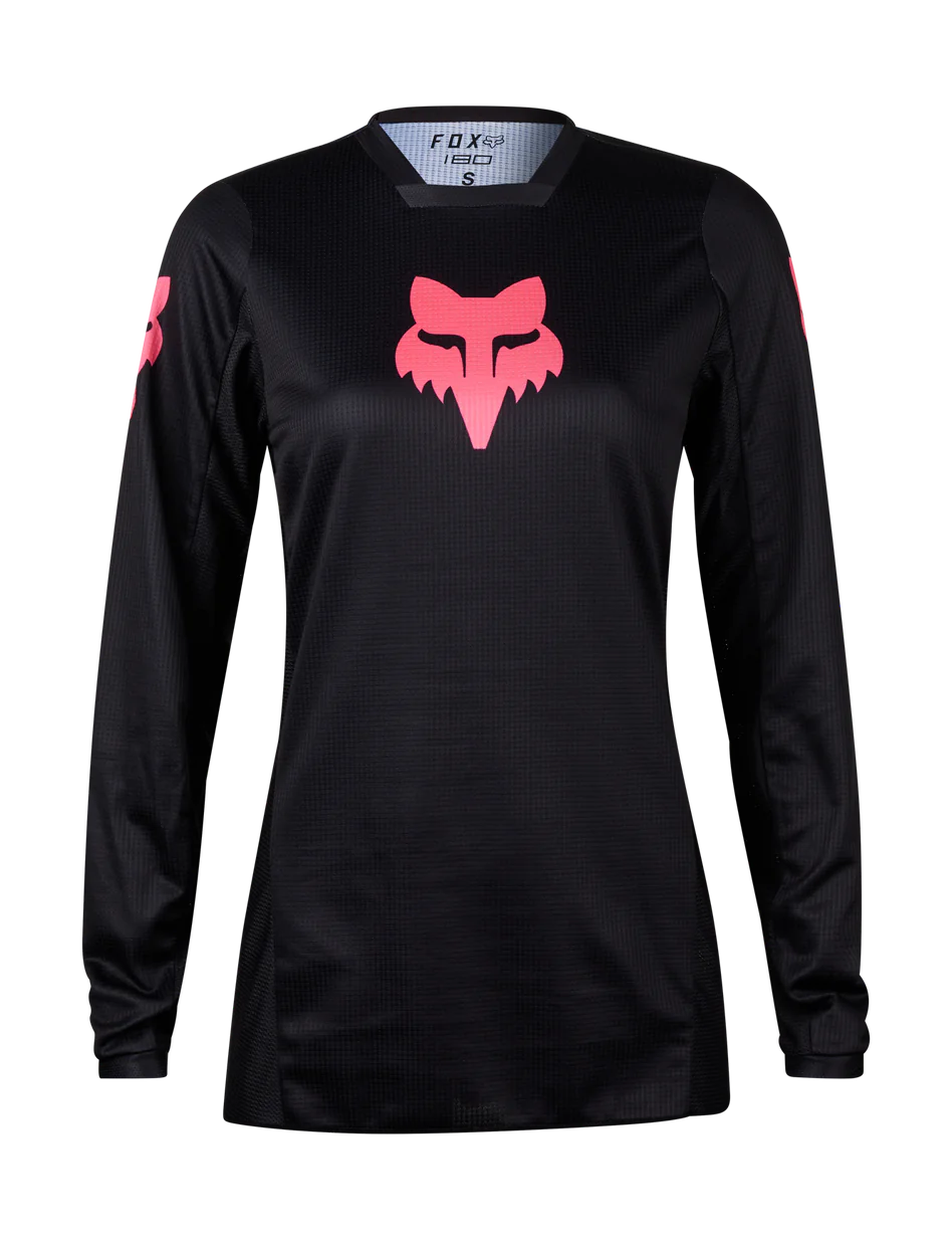 Fox Dames Cross Shirt 2026 180 Blackout - Zwart