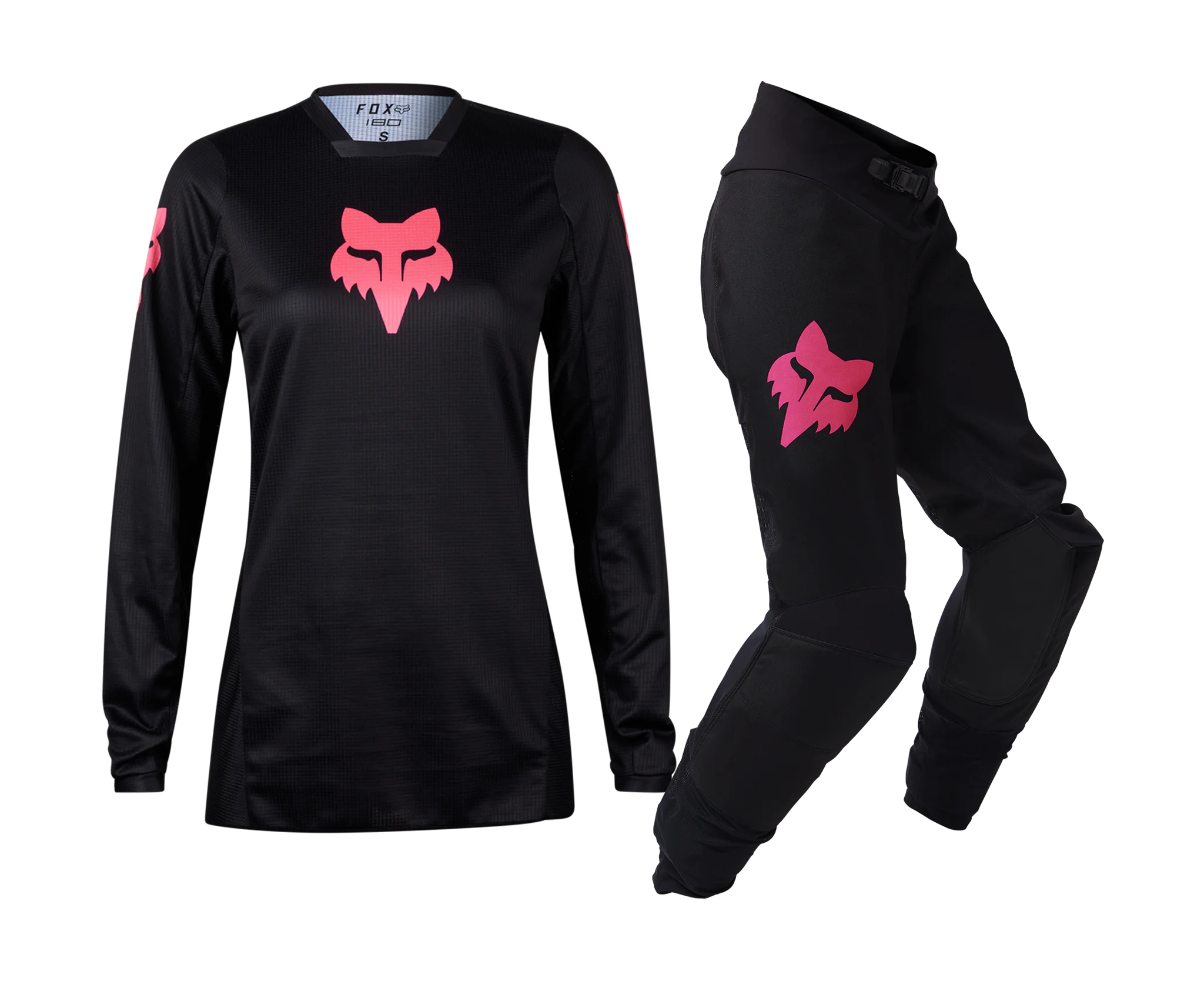 Fox Dames Crosskleding 2026 180 Blackout - Zwart