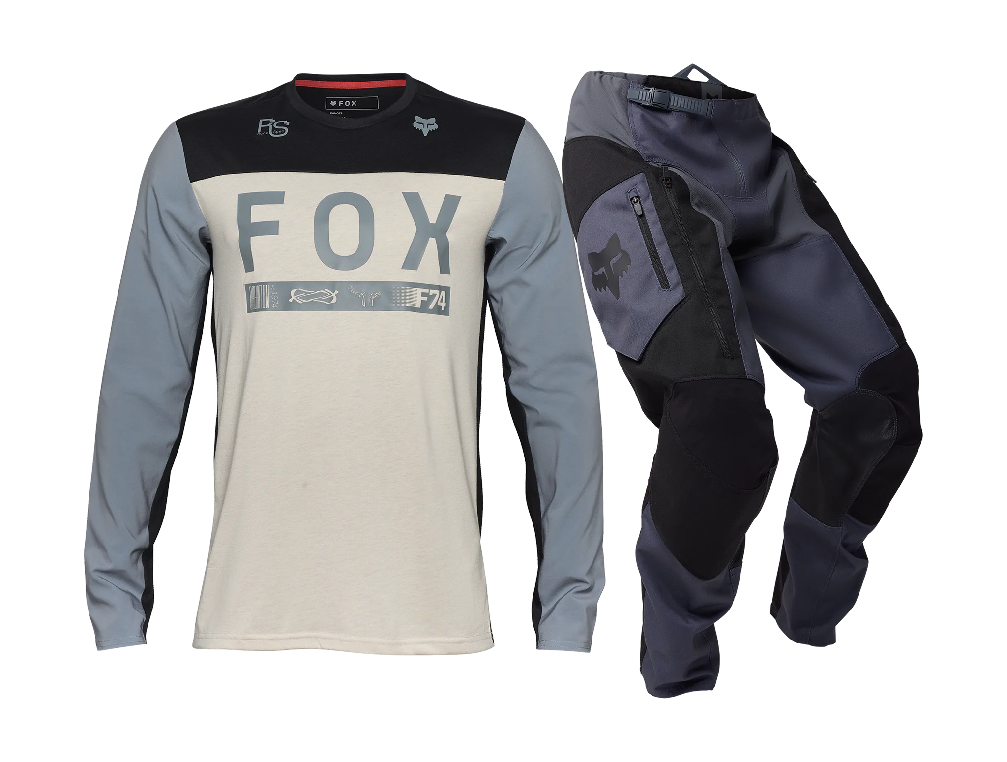 Fox Enduro Kleding Ranger - Vintage Wit