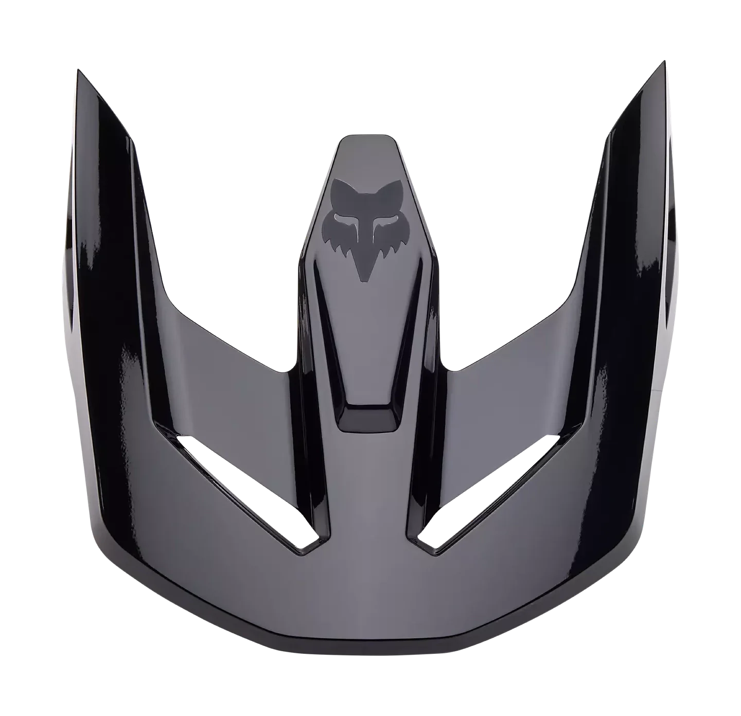 Fox Helmklep V1 Solid - Zwart