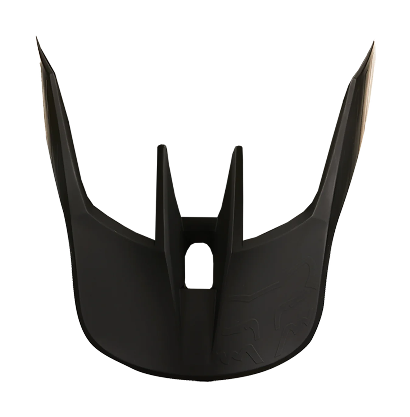 Fox Helmklep V3 Matte Carbon - Mat Zwart