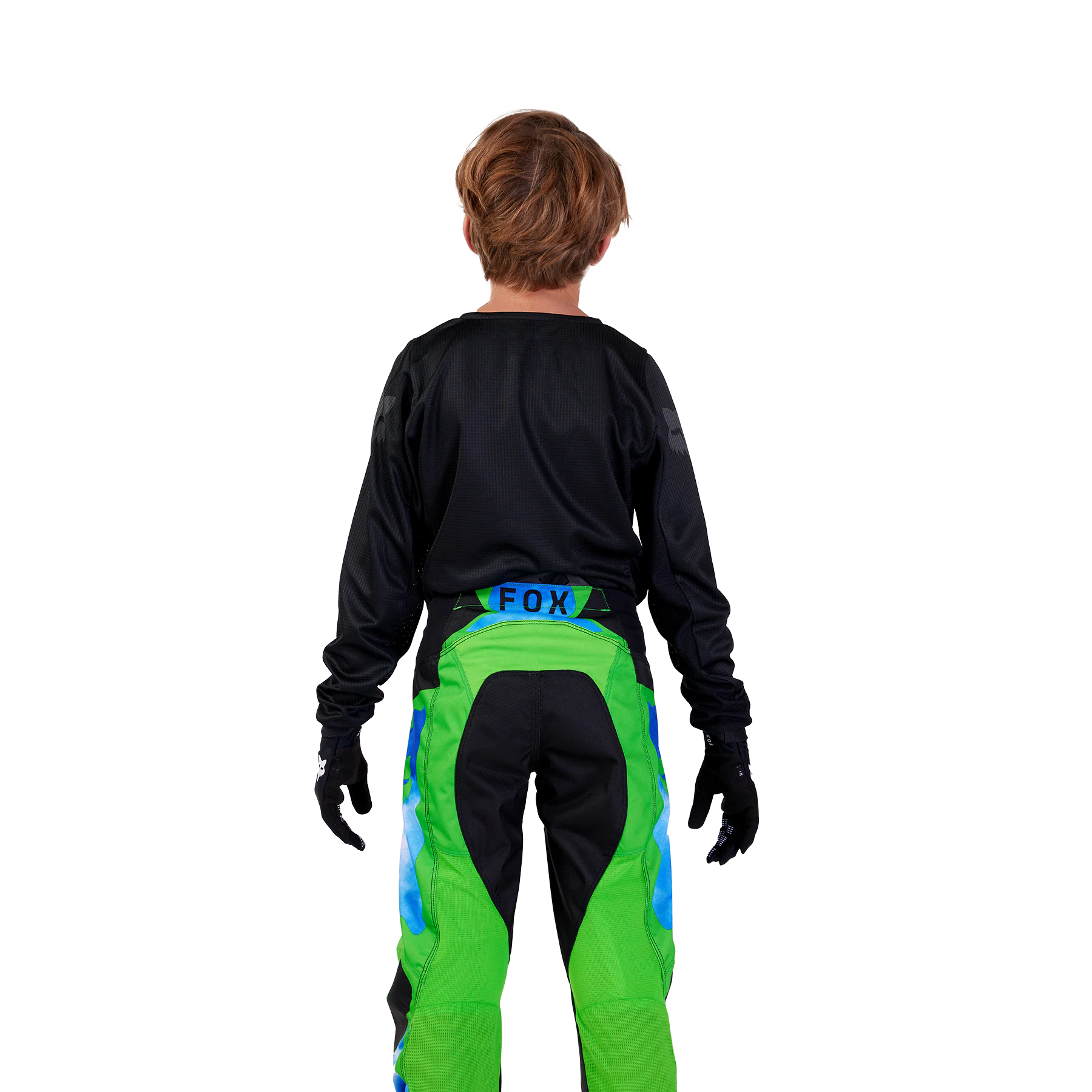 Fox Kinder Cross Shirt 2026 180 Blackout - Zwart