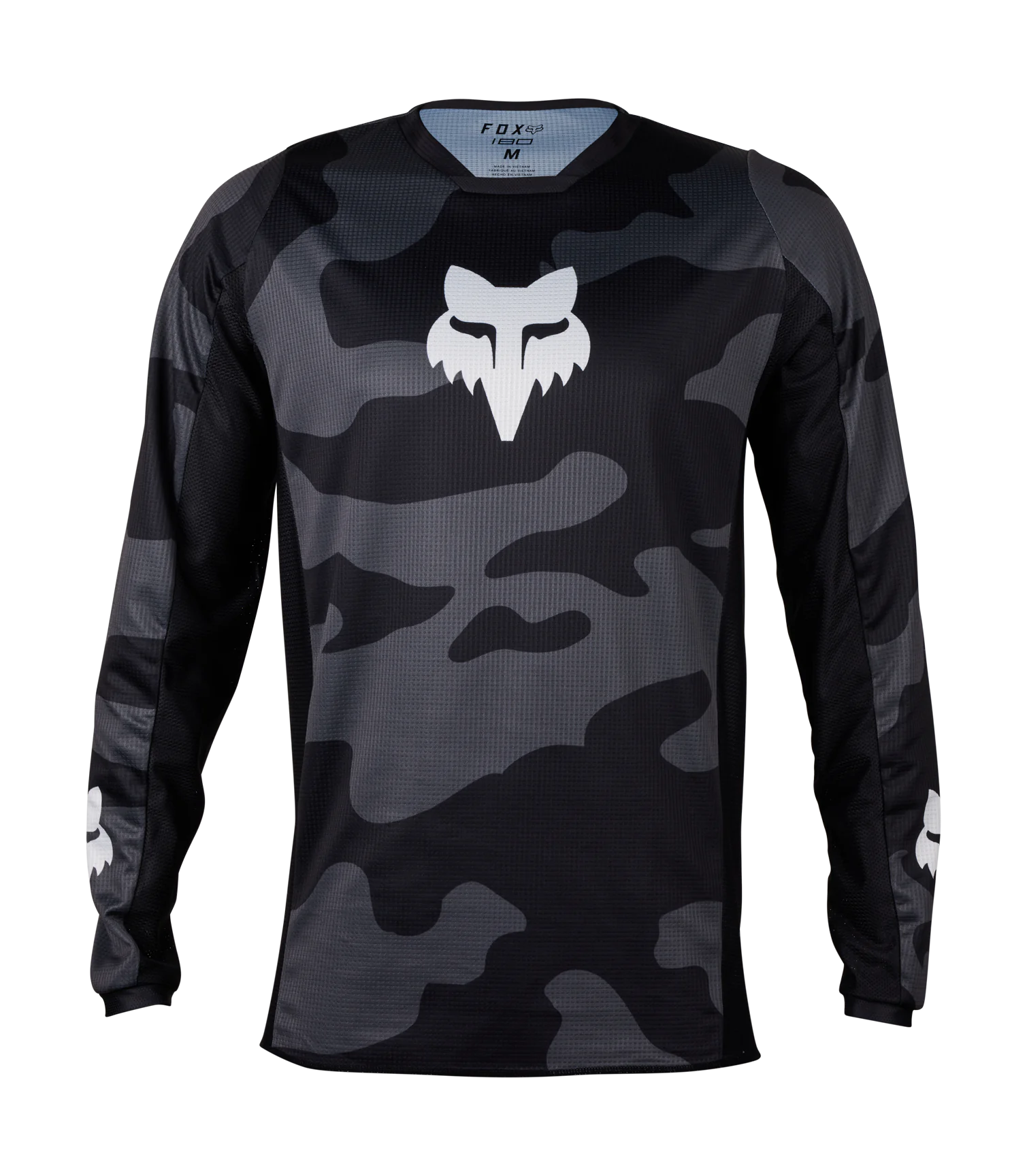 Fox Kinder Cross Shirt 2026 180 Bnkr - Zwart Camo