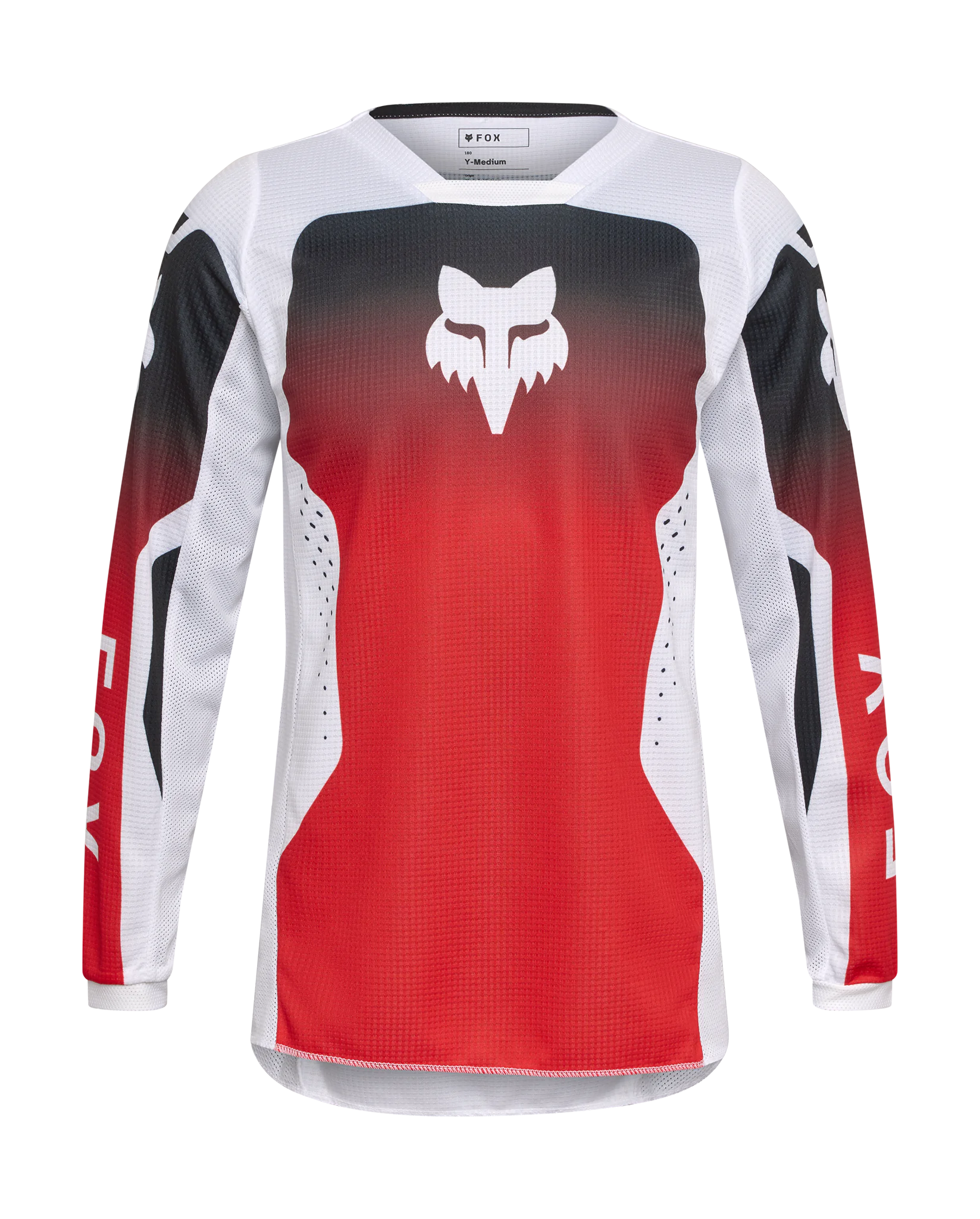 Fox Kinder Crosskleding 2026 180 Shield - Fluo Rood