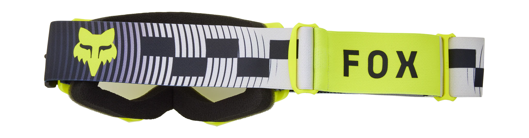Fox Kinder Crossbril Main II Collect - Grijs / Geel - Clear Lens